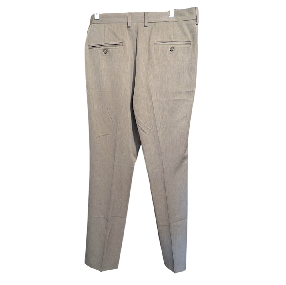 Kenneth Cole Reaction Urban Heather Slim Fit Dress Pants, 34x32 - Picture 3 of 5